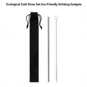 Ensemble de pailles écologiques, gadgets de boisson respectueux de l'environnement - Product Image 3