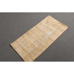 Alfombra Turca, Alfombra Vintage de 1.6x3.3 pies, Alfombra de Lana con Estampado Animal Marrón - Product Image 3