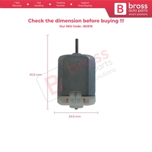 Motor de Plegado de Espejo Lateral BGE16 para Mabuchi FC-280PC-22125 12 Voltios Freelander Evoque Liberty - Product Image 5