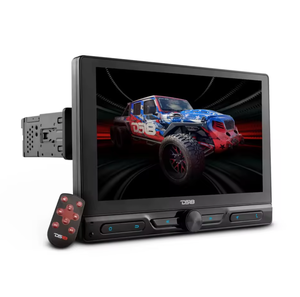 Pronto per la spedizione NUOVO Autoradio 10.5 pollici con touchscreen modulare girevole, Single-DIN, con Mirror Link, USB, GPS e Android 10 (4x64GB) - Product Image 1