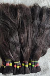 Extensions de cheveux humains vierges du sud de l'Inde non transformés Paquet naturel ondulé brut Cuticule alignée Cheveux Remy Styles de vague d'eau profonde - Product Image 4