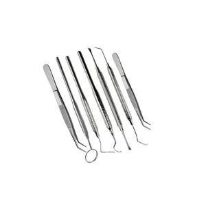 Kit de herramientas dentales portátiles Instrumentos dentales certificados CE hechos a mano de acero inoxidable para dentistas - Product Image 6