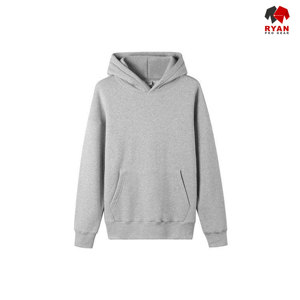 Sweat-shirt confortable et respirant pour homme Ryan Pro Gear, motif uni avec logo personnalisé, design OEM ODM. - Product Image 2