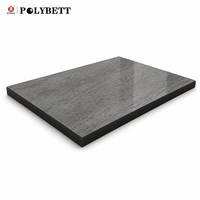 Panneau de comptoir en stratifié phénolique HPL haute brillance personnalisé, respectueux de l'environnement, imperméable pour les projets de cuisine