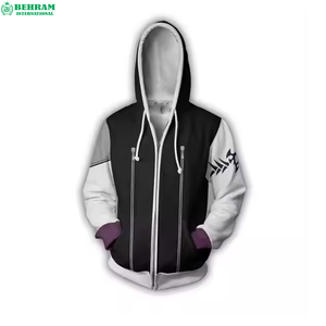 Blank Regular Fit Hoodie Oversized Hooded 400gsm Solid Zipper Hoodies Cotton Fleece Breathable Quick Dry Winter Unisex <b>Jacket</b> - Product Image 6