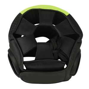 Protector de Cabeza para Artes Marciales, Casco Protector Facial para MMA, Kickboxing, Karate, Taekwondo, Entrenamiento y Sparring, Cuero Vacuno - Product Image 2