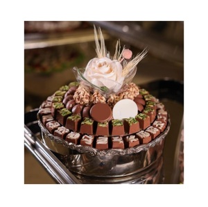 Haute qualité fait à la main argent finition métal bol Deluxe hôtel Ware pour chocolat servant restauration Premium chocolat affichage vente - Product Image 1