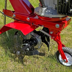 CRYTECI 139cc Petrol Tiller 3.1HP 4 Blade 360mm Garden <b>Cultivator</b> Rotovator with Motor & Pump High Productivity - Product Image 3