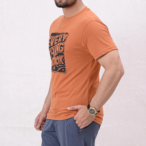 Todos los colores, demanda personalizada, camiseta de Color sólido, camisetas de ajuste liso personalizadas de alta calidad para hombres - Product Image 4