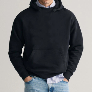 Sudadera con Capucha Extra Grande Personalizable para Hombre, de Algodón/Poliéster, 340g, Felpa Francesa Transpirable, Diseño con Cierre, Estampado Térmico, Color Sólido - Product Image 1