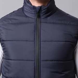 Nuevo Chaleco de Hombre de Alta Calidad en Poliéster/Algodón, Chaleco Casual con Logotipo Personalizado, Servicio OEM, Chaleco Acolchado Transpirable Personalizado para Hombre - Product Image 3