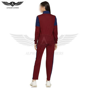 Survêtement d'hiver doublé de polaire pour femmes-Sweatshirt et pantalon deux pièces chauds-Fitness Jogging Suit Activewear - Product Image 2