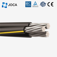 Cables de Alimentación ABC de Bajo Voltaje 1kV, Cable Aéreo Agrupado IP65, Aluminio XLPE PVC, para Construcción Industrial Rural