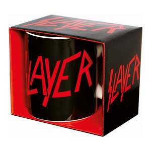 Taza de Camping con Tapa y Diseño Novedoso con Logotipo de SLAYER, Moderna, con Capacidad de 150ml/200ml/600ml/900ml, Apta para Microondas, Segura para Cafeterías - Product Image 2