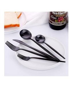 Juego de Cubiertos de Diseño Elegante, Juego de Cubiertos de Acero Inoxidable de Calidad Deluxe con Acabado Espejo, Gran Venta - Product Image 4