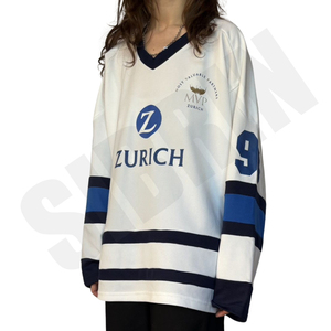 Maillots de hockey en ligne/à roulettes sur mesure de qualité supérieure Maillots en maille de polyester sublimés Impression personnalisée Nom et numéro Tailles adultes/jeunes - Product Image 4