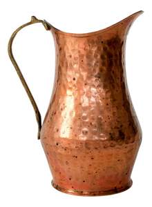 Jarra de agua de gran capacidad con acabado dorado de tamaño mediano Jarra de agua fría de restaurante recta de calidad superior - Product Image 5