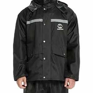 Ropa Impermeable de Alta Visibilidad para Trabajadores de Fábrica y Obras, Ropa Impermeable de Alta Visibilidad para Todo Clima con Material Reflectante de Primera Calidad - Product Image 3