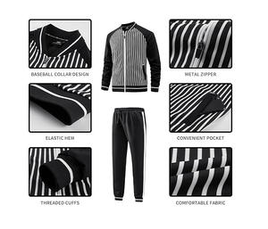 Sudadera con capucha suave transpirable y forro de color sólido con cremallera lisa y logotipo personalizado, ropa deportiva informal para correr, chándal para hombre - Product Image 6