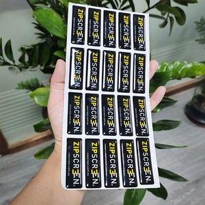 สติกเกอร์เรซิ่นอีพ็อกซี่ 3 มิติ แบบใส PET ไวนิล ขนาด A6 สำหรับเคสโทรศัพท์ กันน้ำ พิมพ์สีแพนโทน ตกแต่งได้ตามสั่ง - Product Image 5