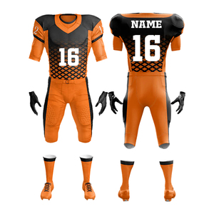 2025 New Arrival Highest Quality Top Selling Customized Adult American Football Uniform <b>Make</b> <b>Your</b> <b>Own</b> Soccer Wear Sublimation - Product Image 1