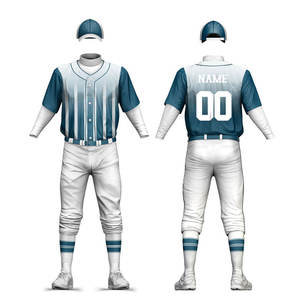 ชุดกีฬาเบสบอลสั่งทำพิเศษ ชุดทีม ชุดเบสบอลมืออาชีพสำหรับผู้ชาย - Product Image 2