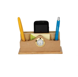 Organizador multifunción de madera de estilo clásico para sala de estar con caja de almacenamiento de reloj al mejor precio - Product Image 6