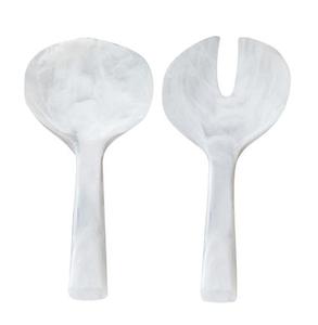 Juego de Servidores de Ensalada de Resina Personalizado para Hotel, Hogar, Cocina, Restaurante, Nuevo Juego de Cucharas para Servir Alimentos, Embalaje Personalizado - Product Image 3