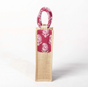 100% Bolsas de vino de cuero y textiles coloridos duraderos con asas fuertes Hermoso producto al por mayor - Product Image 2