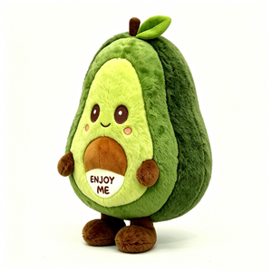 Peluche de aguacate personalizado, juguete de aguacate de peluche, lindo peluche de aguacate, peluche de fruta - Product Image 2