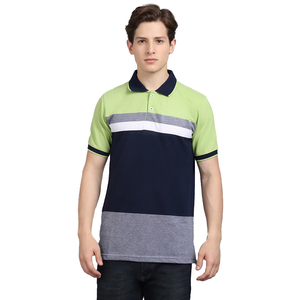 Camisa de verano transpirable de talla grande de punto antiarrugas de color sólido para hombre con logotipo personalizado de alta calidad - Product Image 1