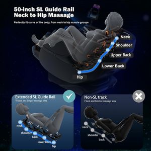 Sillón de Masaje con Masaje Profundo de Pantorrillas, Sistema Inteligente de Escaneo Corporal, Sillón de Masaje Premium de Cuerpo Completo para Dormir y Relajarse, Cómodo - Product Image 5