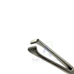 Forceps chirurgicaux manuels en acier inoxydable de qualité supérieure - Durables et réutilisables, utilisation en chirurgie générale, équipement médical professionnel - Product Image 6