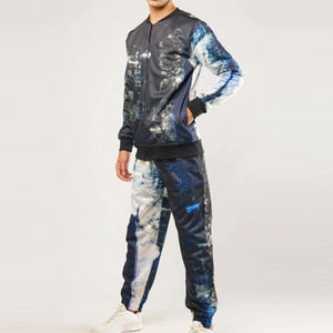 Conjunto Deportivo Personalizado al por Mayor de Pakistán, Traje Deportivo de Invierno, Cintura Elástica, Informal, de Forro Polar, Manga Larga, Estampado, 100% Algodón, con Capucha, para Hombre - Product Image 3