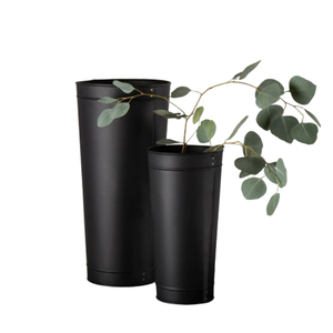 Vase en métal écologique nouveau look pour la décoration de la ferme Nouveau vase en aluminium doré lancé pour la décoration de la maison et du jardin - Product Image 6