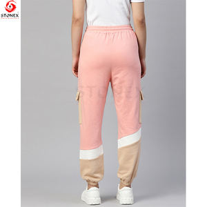 Mujeres Jogger Venta caliente Color Block Pant Mejor venta Cómodo Ropa deportiva Trending Track Pants - Product Image 4