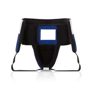 Martial Arts Wear Taekwondo Male <b>Groin</b> <b>Protector</b> <b>Groin</b> Guard High Quality PU Leather Adjustable High Quality <b>Groin</b> Guard - Product Image 3