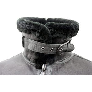 Black Double Zip with Buttons Closure <b>Leather</b> Jacket <b>Men</b> <b>Jeans</b> Wear Hoodies Jacket top quality top fashion <b>Leather</b> Jackets - Product Image 5