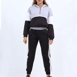 Nouveau hiver lourd sans ficelles surdimensionné solide respirant sweats à capuche pantalon de survêtement ensemble 350 grammes luxe évasé survêtements hommes - Product Image 1