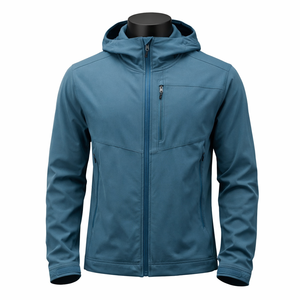 Veste softshell homme de qualité supérieure, respirante, imperméable, chaude et résistante à l'usure, longue veste softshell pour l'extérieur - Product Image 1