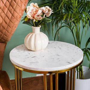 Luxury <b>Console</b> Side <b>Table</b> with Black <b>Marble</b> Top and Wrought Metal Body Eye-Catching Dining <b>Table</b> at Wholesale Price - Product Image 2