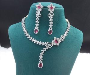 Ensemble combiné AD de qualité supérieure pour les occasions spéciales en soirée Bijoux éblouissants avec prix d'exportation en laiton - Product Image 2
