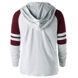 เสื้อฮู้ดพลาเวอร์ไซส์ใหญ่พิเศษสำหรับผู้ชาย, เสื้อสเวตเชิ้ตผ้าฝ้ายพิมพ์ลายสไตล์สตรีท - Product Image 2