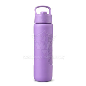 Bouteille de sport écologique personnalisée, en plastique durable, anti-fuite, isolation thermique, design ergonomique pour les athlètes, entraînement en salle de sport - Product Image 3