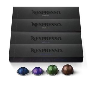 Capsules Nespresso Vertuo, Assortiment de saveurs foncées, Café et expresso torréfiés foncés, 40 capsules de café et expresso, 7 oz - Product Image 2