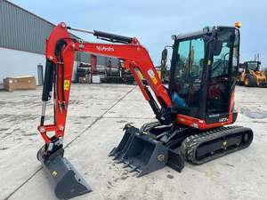 รถขุดขนาดเล็ก Kubota U27 มือสอง สภาพดี น้ำหนัก 2 ตัน รุ่นไมโคร ใช้งานได้จริงและมีประสิทธิภาพ - Product Image 4