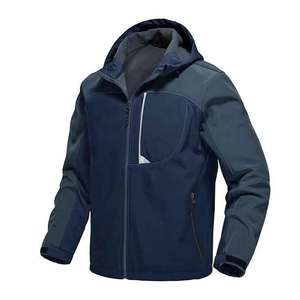 ผู้ชายHoodies Softshellยุทธวิธีแจ็คเก็ตสบายๆ,ผู้ชายที่กําหนดเองWindbreakerซิปบุรุษเสื้อ,เดินป่าฤดูหนาวผู้ชายแจ็คเก็ต - Product Image 5