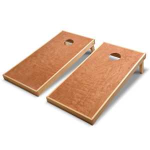 Planche de cornhole en bois pour le plaisir en plein air Structure de jouet durable et élégante avec logo personnalisé - Product Image 2