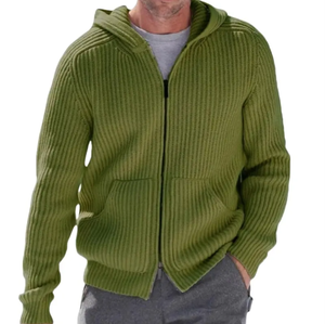 Sudadera con capucha con cremallera de algodón orgánico personalizada Unisex estilo Vintage bordado y lavado transpirable tejido calentado ropa de calle Sudadera con capucha impermeable - Product Image 4