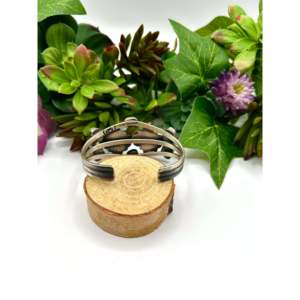 Bobby Johnson Sonoran Gold Turquoise & Sterling <b>Silver</b> Fashion <b>Cuff</b> <b>Bracelet</b> - Product Image 4